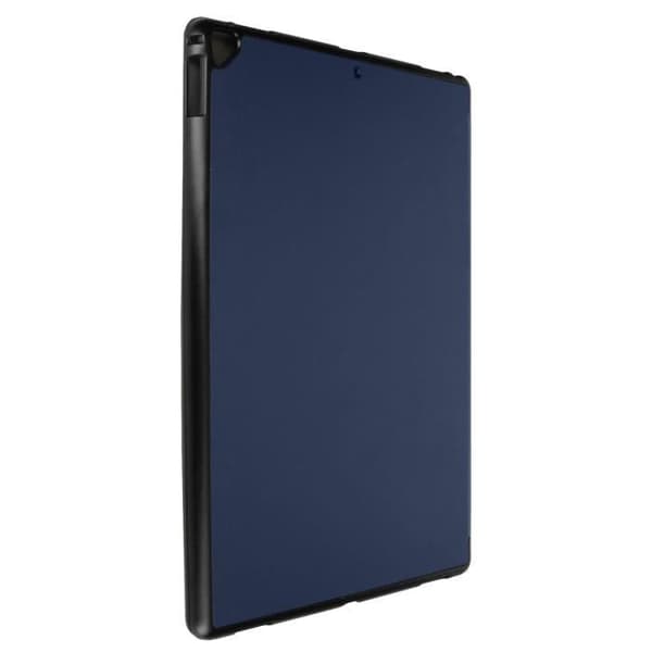 iPad Pro 12.9-fodral - AVIZAR - Trifold - Syntetiskt läder - Mörkblå - Heltäckande skydd