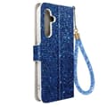 Miniatyrbild 1 av 4: Samsung Galaxy A34 5G Fodral - AVIZAR - Glitter Disco - Plånbok - Videostöd - Blå