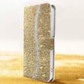 Miniatyrbild 3 av 4: iPhone 14 Pro Fodral - AVIZAR - Glitter Disco - Plånbok - Videostöd - Guld