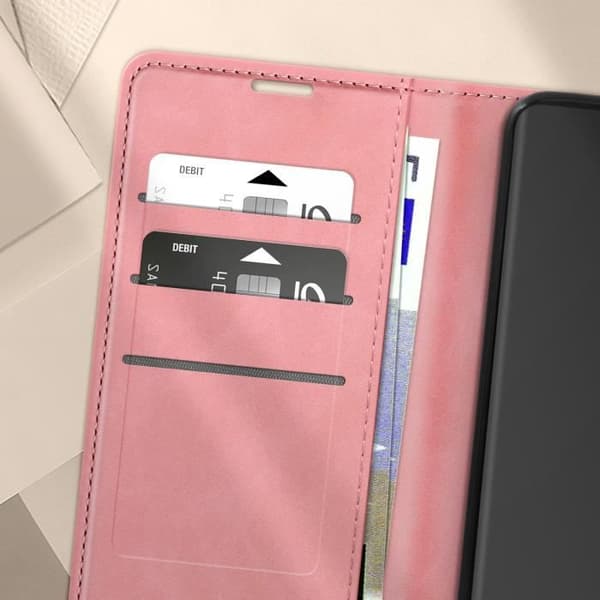 Fodral till Redmi Note 13 Pro Plus - AVIZAR - Mjukt skal - Rosa - Fullständigt skydd - Videostöd