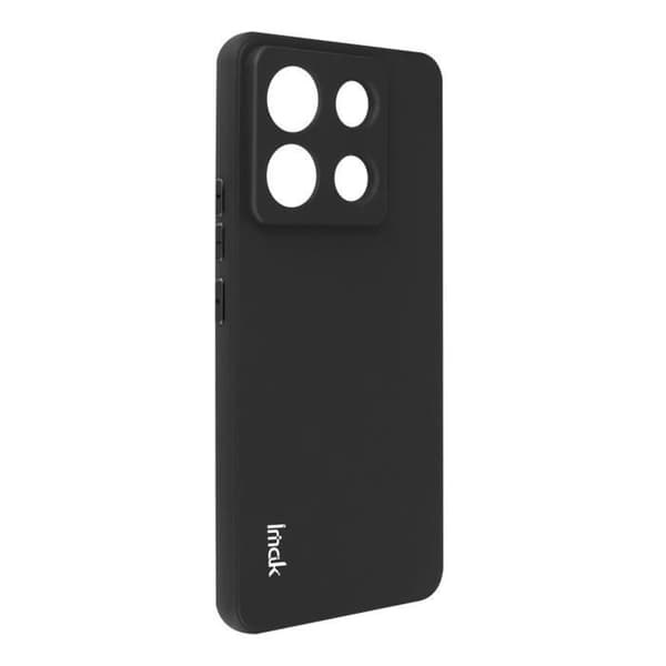 Skyddande skal - IMAK - UC-4 - Mjuk silikon gel - Svart - Xiaomi Redmi Note 13 Pro