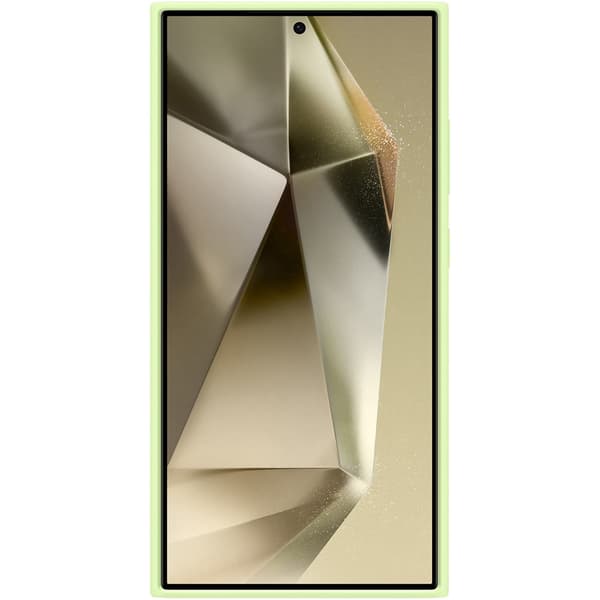Samsung Original Galaxy S24 Ultra Skal Silicone Case Light Green