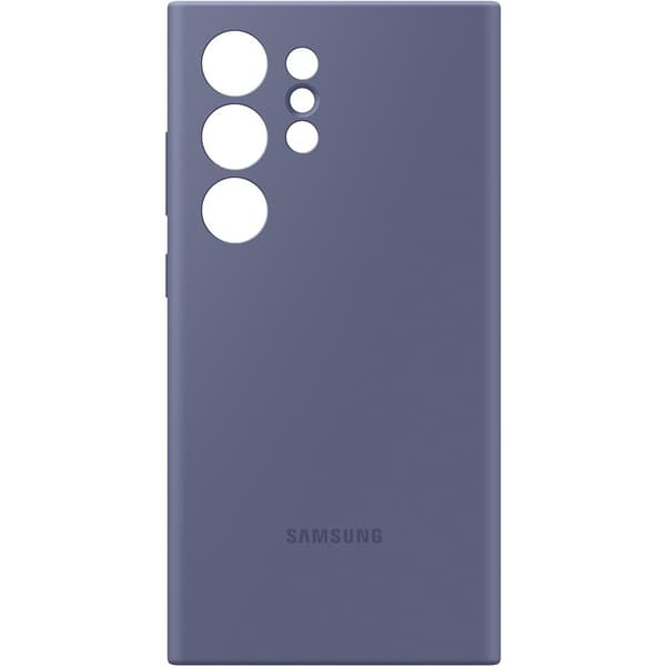 Samsung Original Galaxy S24 Ultra Kuori Silicone Case Violet