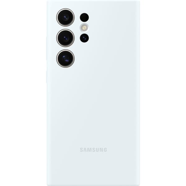 Samsung Original Galaxy S24 Ultra Deksel Silicone Case Hvit