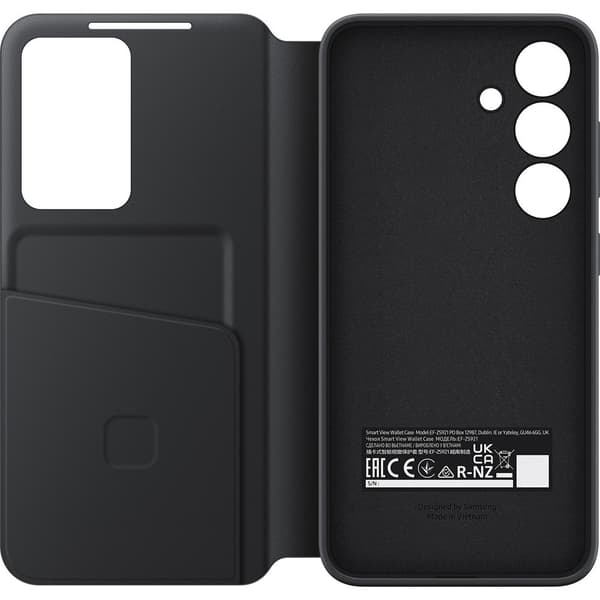 Samsung Original Galaxy S24 Plus Fodral Smart View Wallet Case Svart