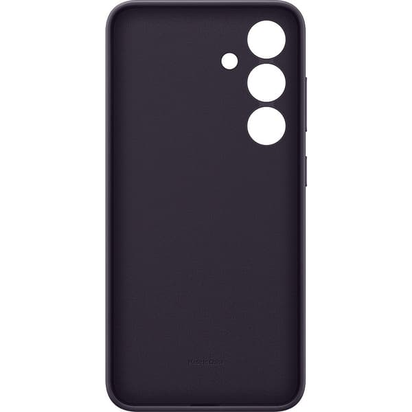 Samsung Original Galaxy S24 Kuori Vegan Leather Case Dark Violet
