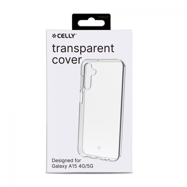 Celly Samsung Galaxy A15 Skal GELSKIN Transparent