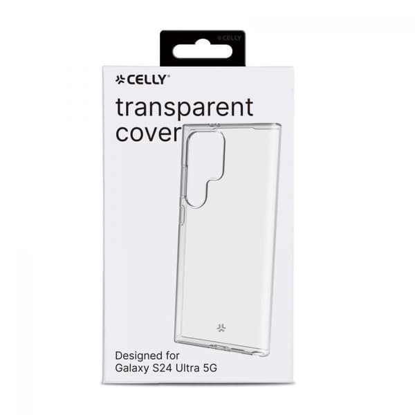 Celly Samsung Galaxy S24 Ultra Cover GELSKIN Transparent