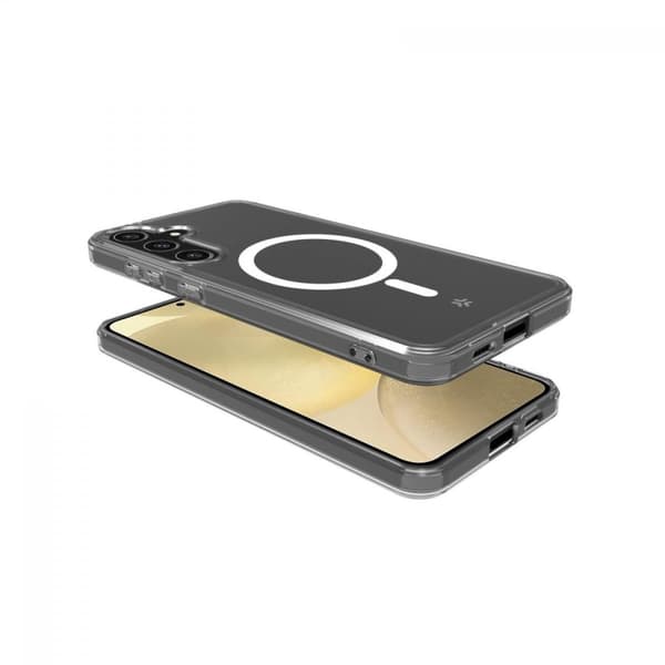 Celly Samsung Galaxy S24 Cover GELSKINMAG MagSafe Transparent