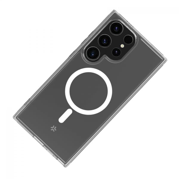 Celly Samsung Galaxy S24 Ultra Kuori GELSKINMAG MagSafe Läpinäkyvä