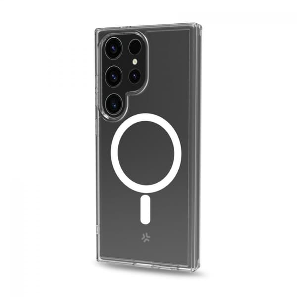 Celly Samsung Galaxy S24 Ultra Kuori GELSKINMAG MagSafe Läpinäkyvä