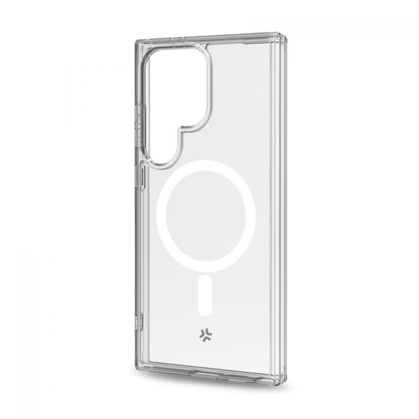 Celly Samsung Galaxy S24 Ultra Kuori GELSKINMAG MagSafe Läpinäkyvä