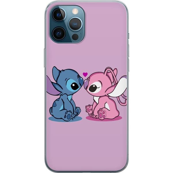 Apple iPhone 12 Pro Max Gjennomsiktig deksel Stitch-Kjærlighet