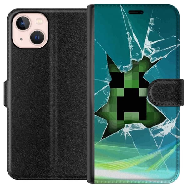Apple iPhone 13 Lommeboketui Minecraft