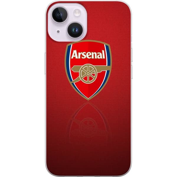 Apple iPhone 14 Genomskinligt Skal Arsenal