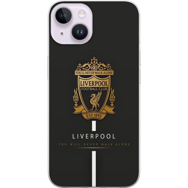 Apple iPhone 14 Genomskinligt Skal Liverpool