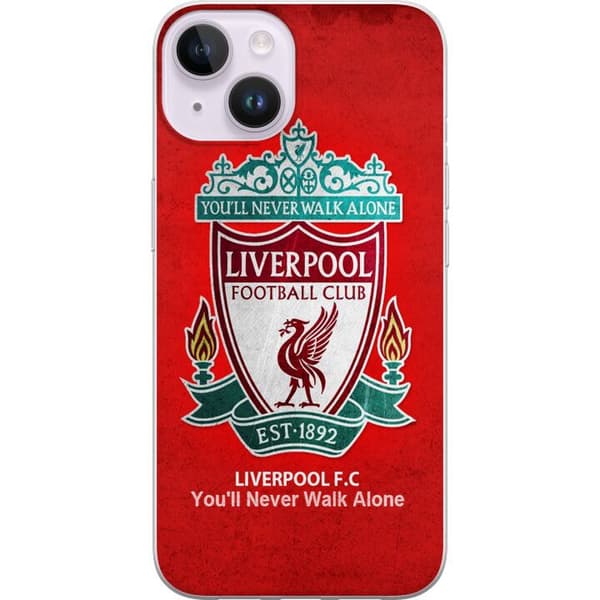 Apple iPhone 15 Gennemsigtig cover Liverpool