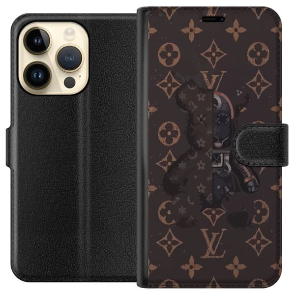 Apple iPhone 15 Pro Plånboksfodral Nalle LV