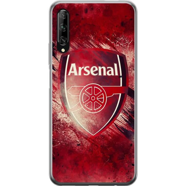 Huawei P smart Pro 2019 Genomskinligt Skal Arsenal