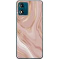 Miniatyrbilde 1 av 3: Motorola Moto E13 Gjennomsiktig deksel Marmor Rosa