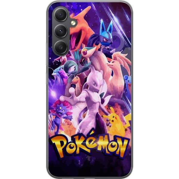 Samsung Galaxy A25 Gjennomsiktig deksel Pokémon