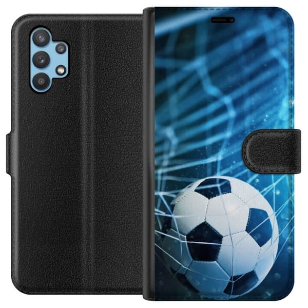Samsung Galaxy A32 5G Lompakkokotelo Jalkapallo