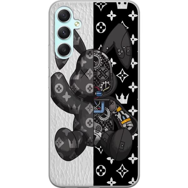 Samsung Galaxy A34 Läpinäkyvä kuori Kani LV