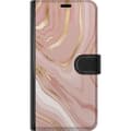 Miniatyrbillede 3 af 3: Samsung Galaxy A42 5G Tegnebogsetui Marmor Lyserød