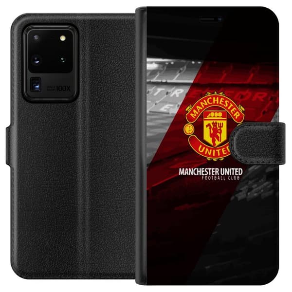 Samsung Galaxy S20 Ultra Lompakkokotelo Manchester United