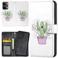 Miniatyrbilde 1 av 2: OnePlus Nord 3 5G - Lommebok Deksel Happy Cactus