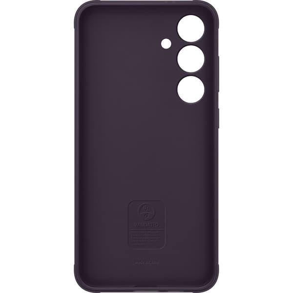 Samsung Original Galaxy S24 Plus Cover Shield Case Dark Violet