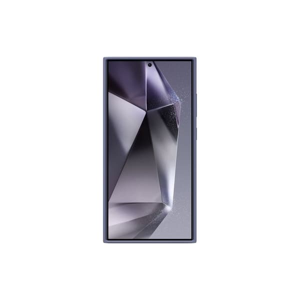 Coque - SAMSUNG - Galaxy S24 Ultra - Silikon - Lila - Stöt- och repmotståndskraft