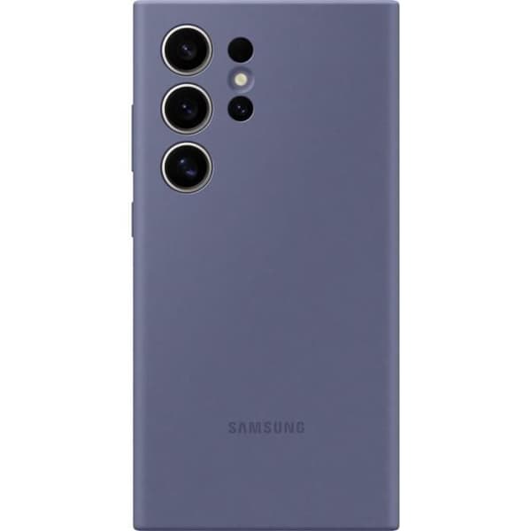 Coque - SAMSUNG - Galaxy S24 Ultra - Silikon - Lila - Stöt- och repmotståndskraft