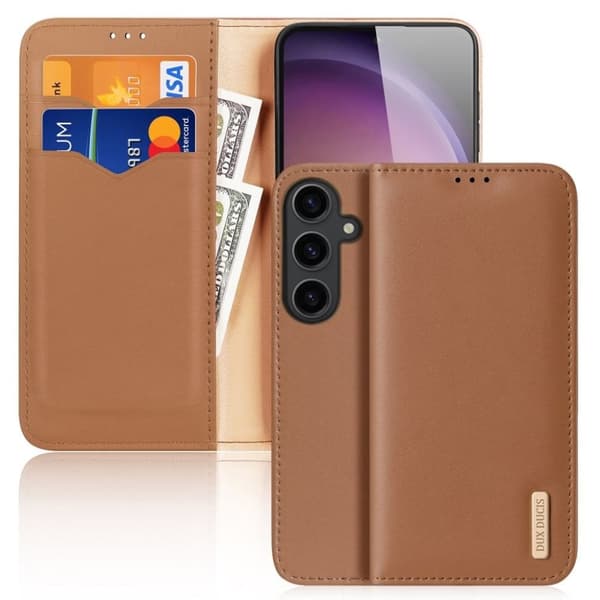 DUX DUCIS Samsung Galaxy S24 Plus Fodral - Brun