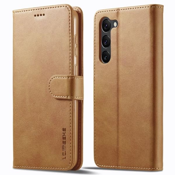 LC.IMEEKE Samsung Galaxy S24 Fodral - Brun