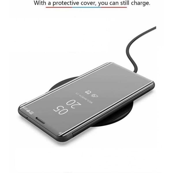 Samsung S24 Plus Smart Flip Case Clear View Standing V2 Rocket