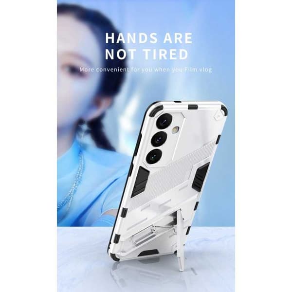 Samsung S24 Plus Stöttåligt Skal med Kickstand ThinArmor V2 - Grön