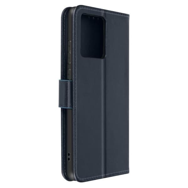 Fodral till Motorola Edge 40 Neo - AVIZAR - Wallet Flip Video Support - Blå