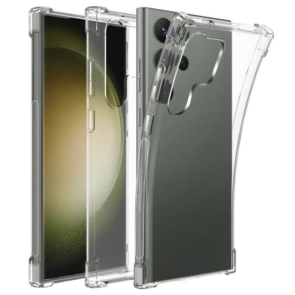 Samsung S24 Ultra stødabsorberende silikonetui Shockr