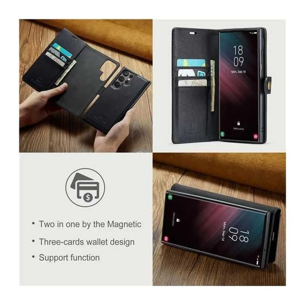 Mobilplånbok Magnetisk DG Ming för Samsung S24 Ultra