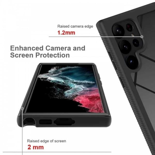 Samsung S24 Ultra Heltäckande Premium 3D Skal ThreeSixty