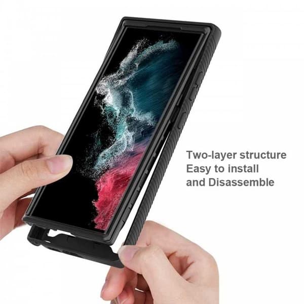 Samsung S24 Ultra Heltäckande Premium 3D Skal ThreeSixty