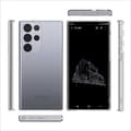 Miniatyrbild 7 av 7: Samsung S24 Ultra Stöttåligt Genomskinligt Skal Simple