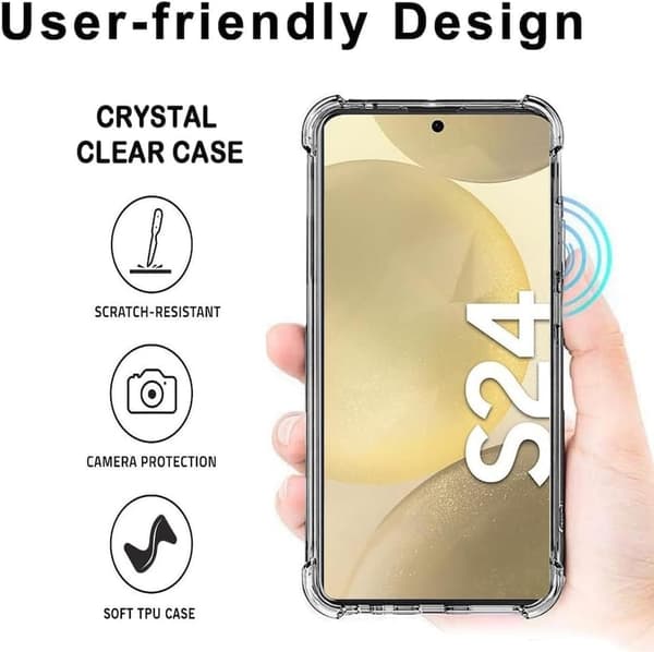 Samsung S24 - Ekstra støtbestandig veske