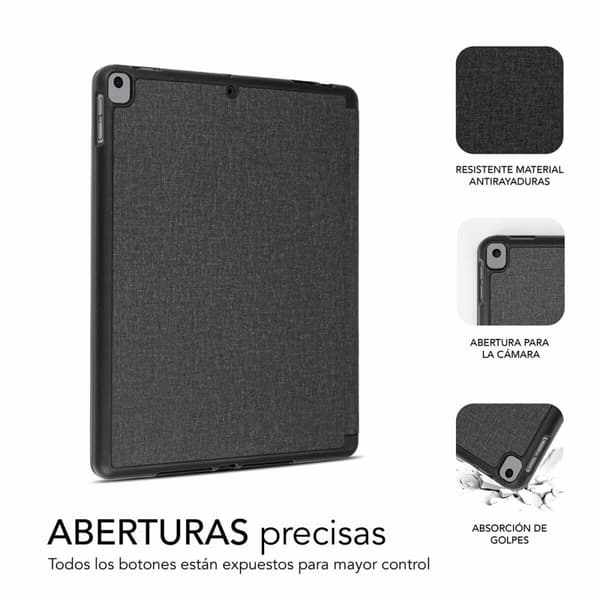Tablet cover Subblim FUNDA TABLET IPAD 10.2'' 9/8/7 Gen BLACK Sort 10,2"