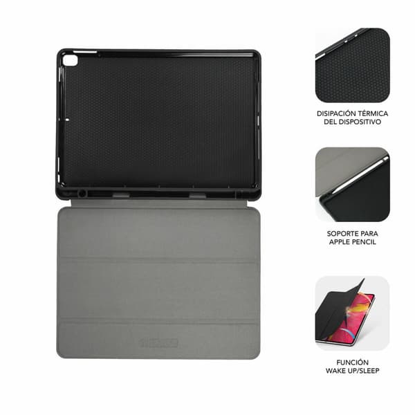 Tablet cover Subblim FUNDA TABLET IPAD 10.2'' 9/8/7 Gen BLACK Sort 10,2"