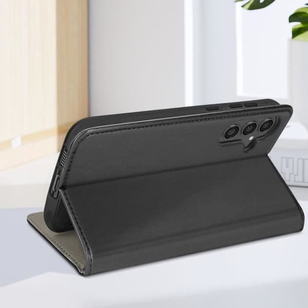 AVIZAR Fodral till Samsung Galaxy S23 FE - Stativfunktion - Svart
