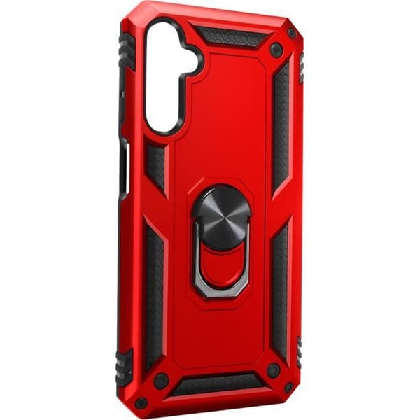 Fodral för Samsung A05s Hybrid Ring Magnetic Support Röd