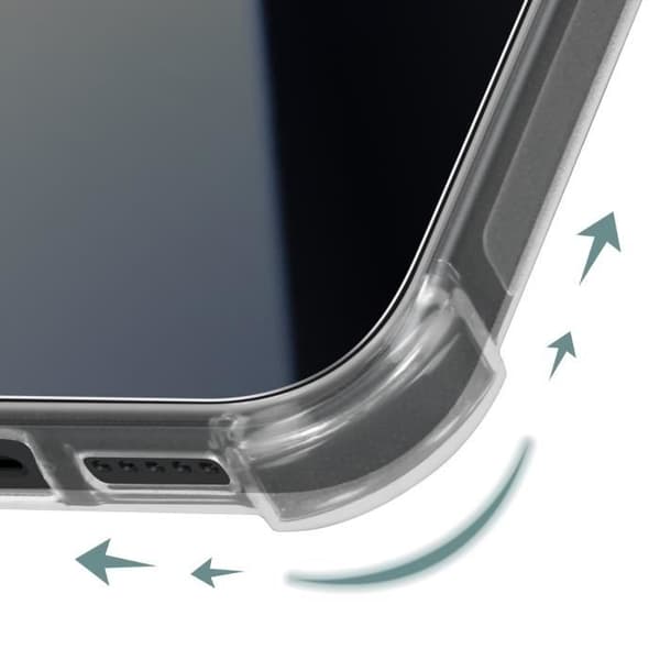 Fodral till iPhone 15 AVIZAR - Stötsäker förstärkta hörn + 9H transparent härdat glas