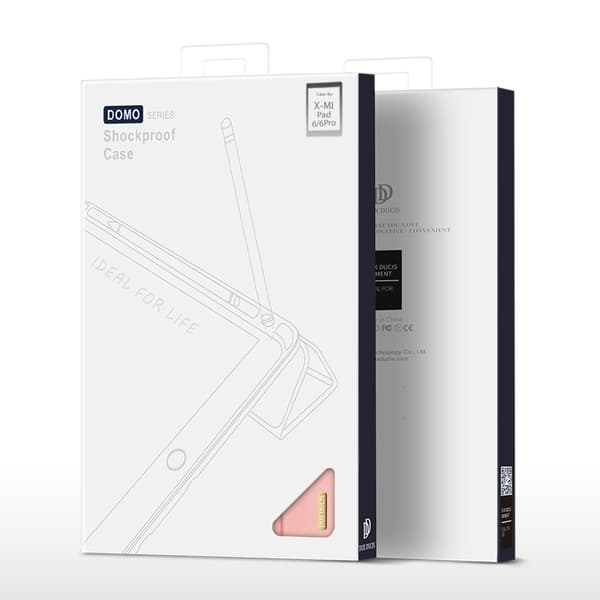 DUX DUCIS Xiaomi Pad 6 Etui Domo Series Lyserød